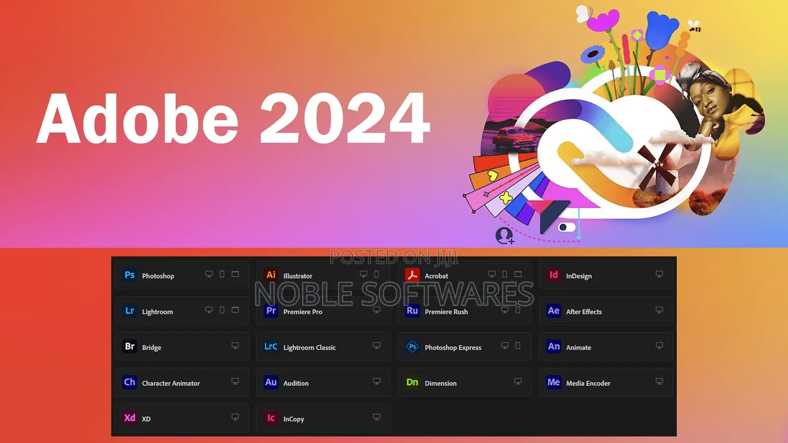 Adobe Creative Cloud Collection 2024 ( Installation )