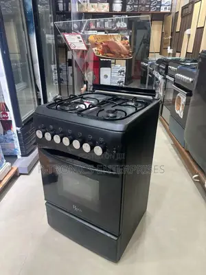 Roch Cooker 50x55cm Premium With 3 Gas Burners and 1 Electric Plate