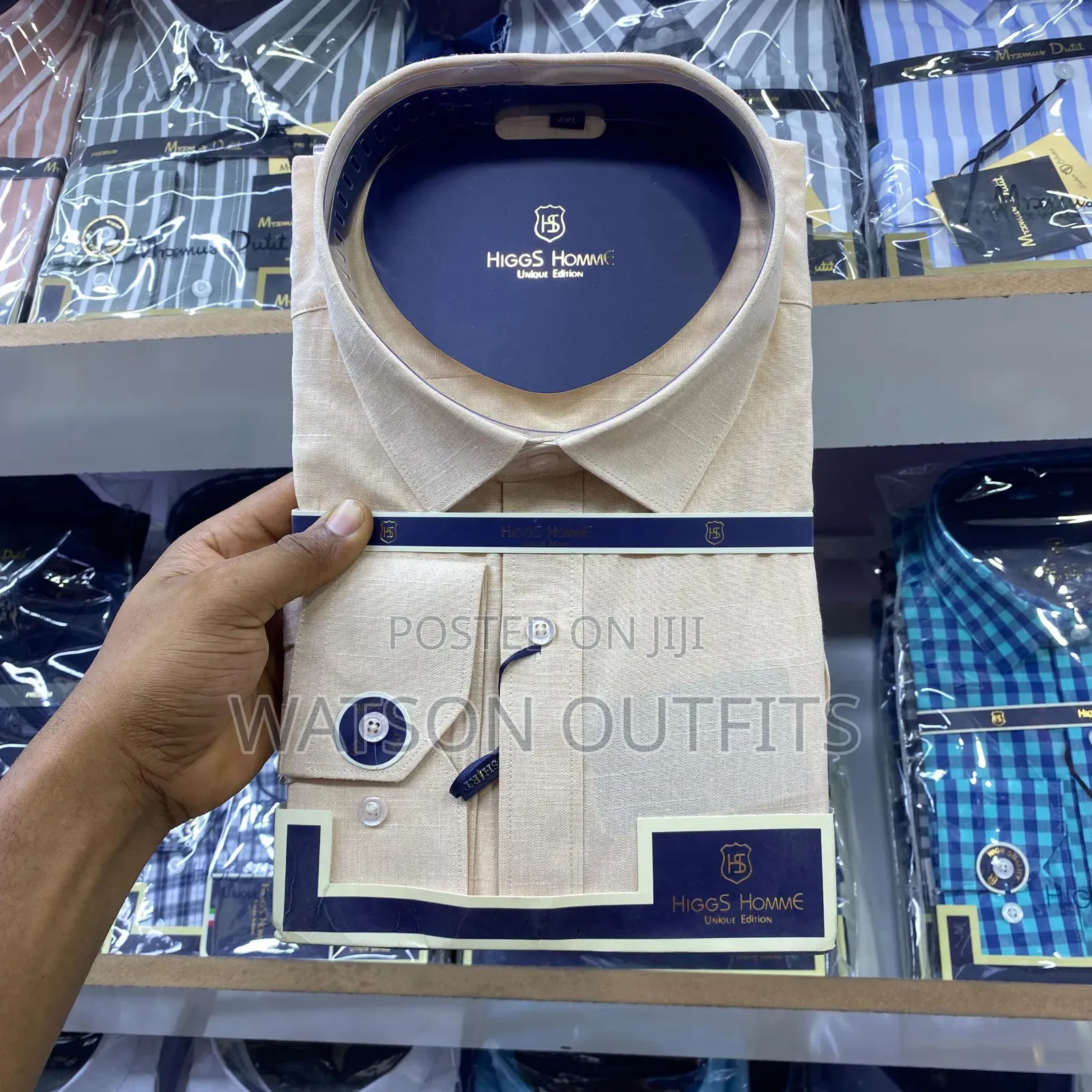 Shati or Shirts Original and New Za Higgs Homme Unique Edition