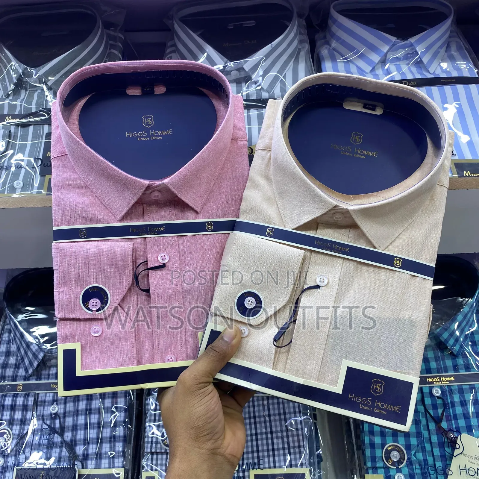 Shati or Shirts Original and New Za Higgs Homme Unique Edition