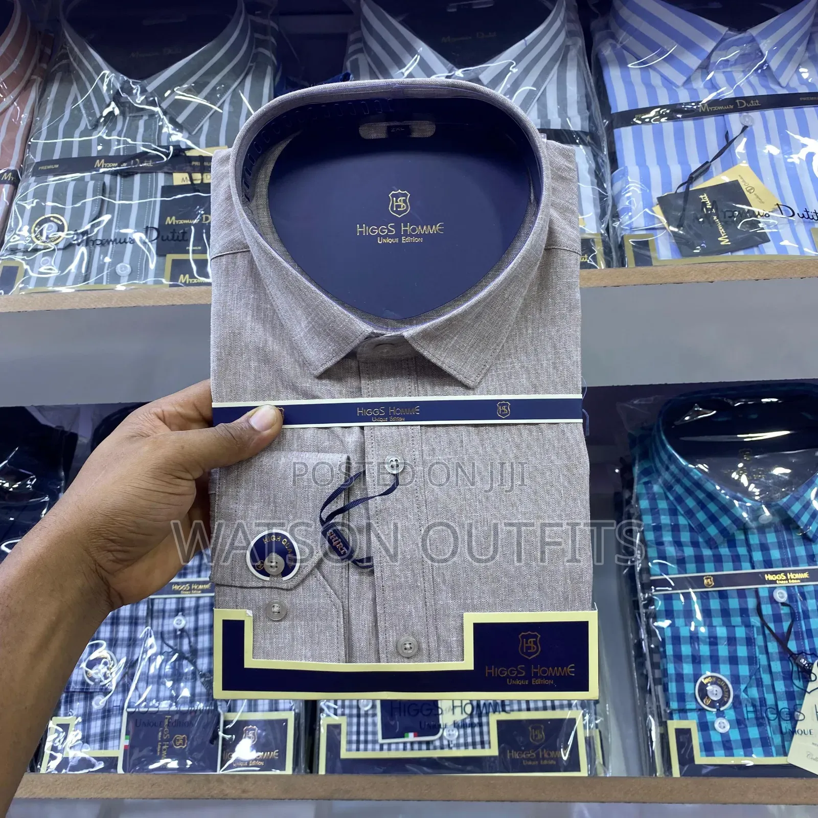 Shati or Shirts Original and New Za Higgs Homme Unique Edition