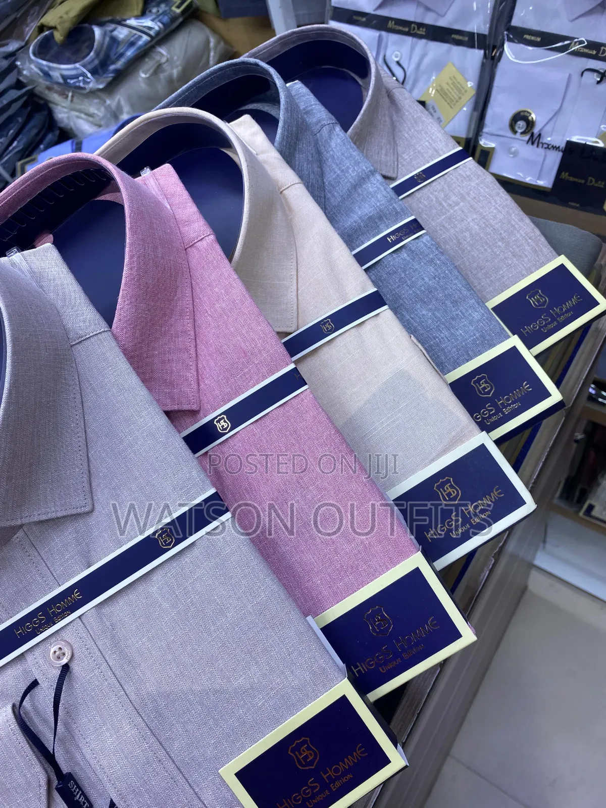 Shati or Shirts Original and New Za Higgs Homme Unique Edition