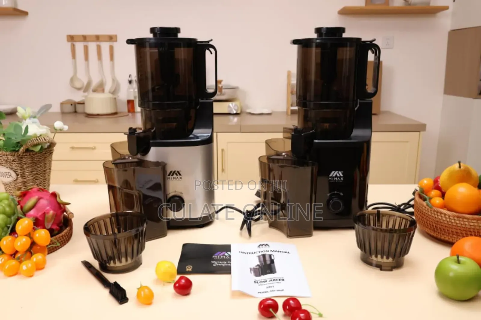 Mimax 2 in 1 Slow Juicer