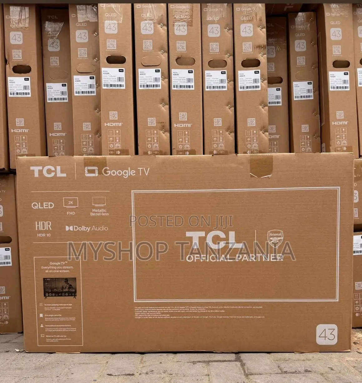 TCL Inch 43 Smart Qled Tv