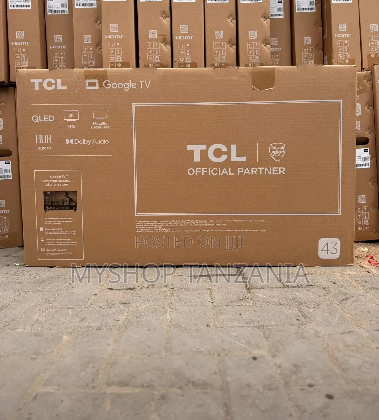 TCL Inch 43 Smart Qled Tv