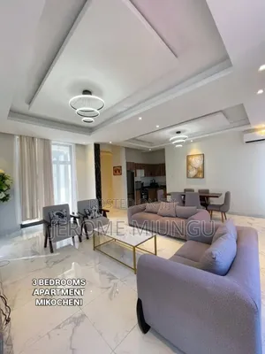 Furnished 3bdrm Apartment in Mikocheni for rent