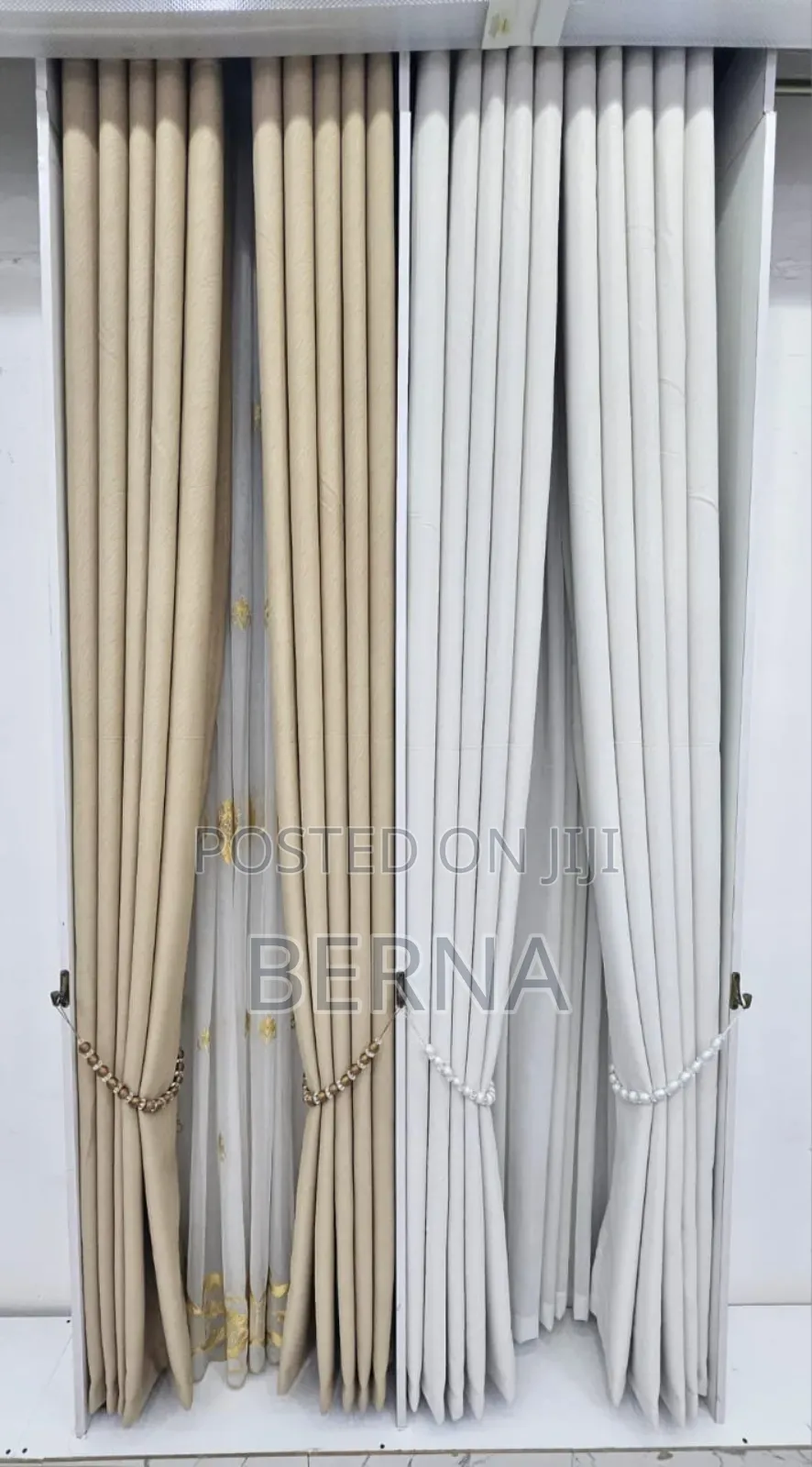 Curtains Executive Design Material -Pazia Za Kushona