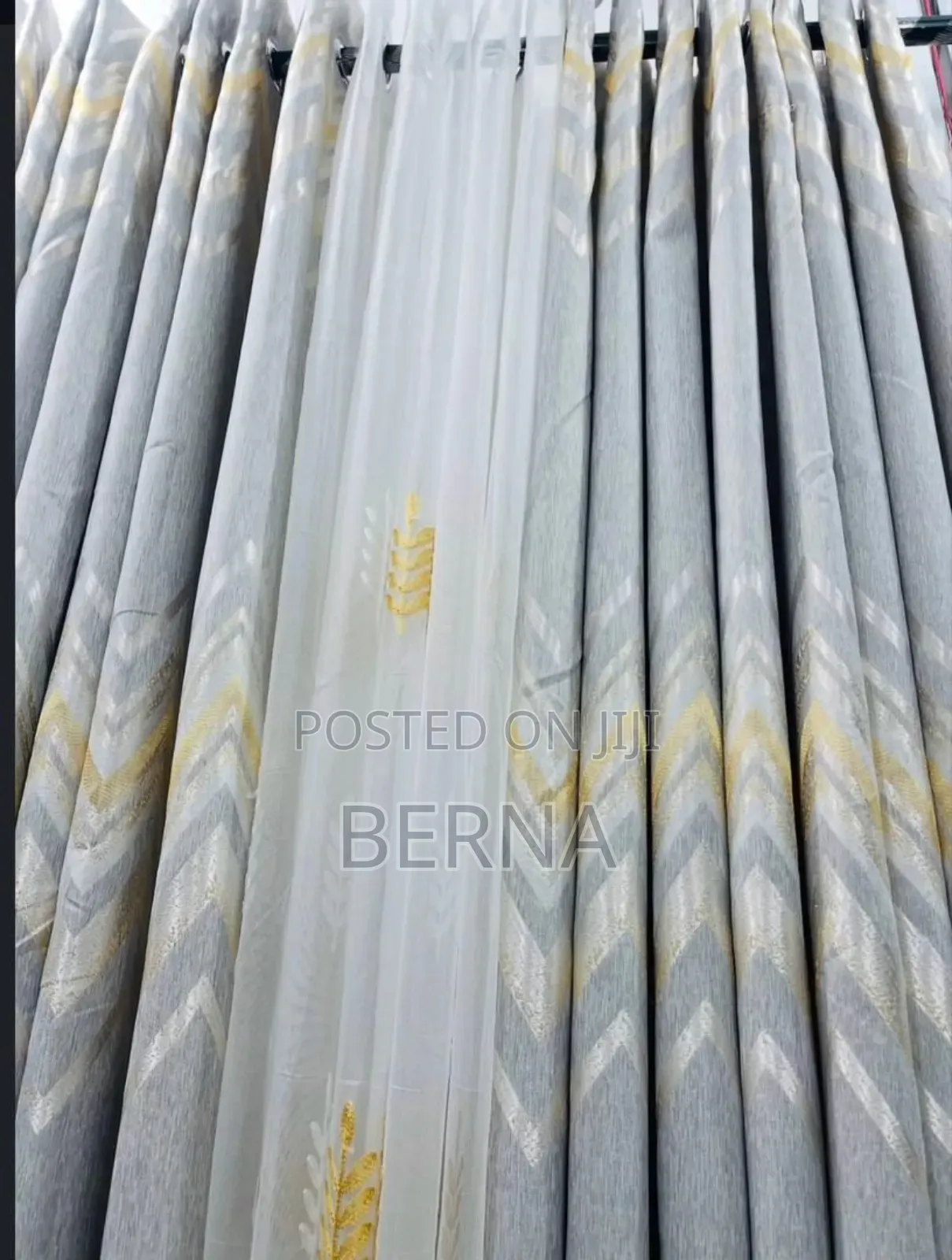 Curtains Executive Design Material -Pazia Za Kushona