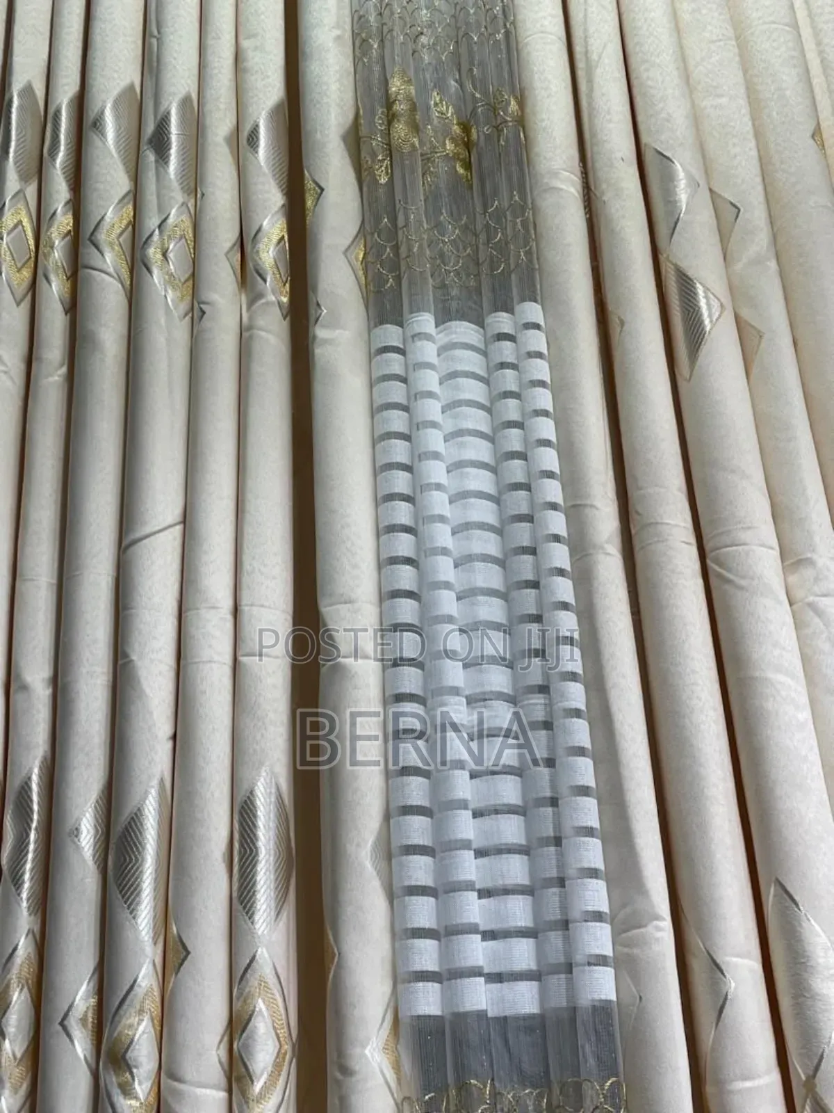 Curtains Executive Design Material -Pazia Za Kushona