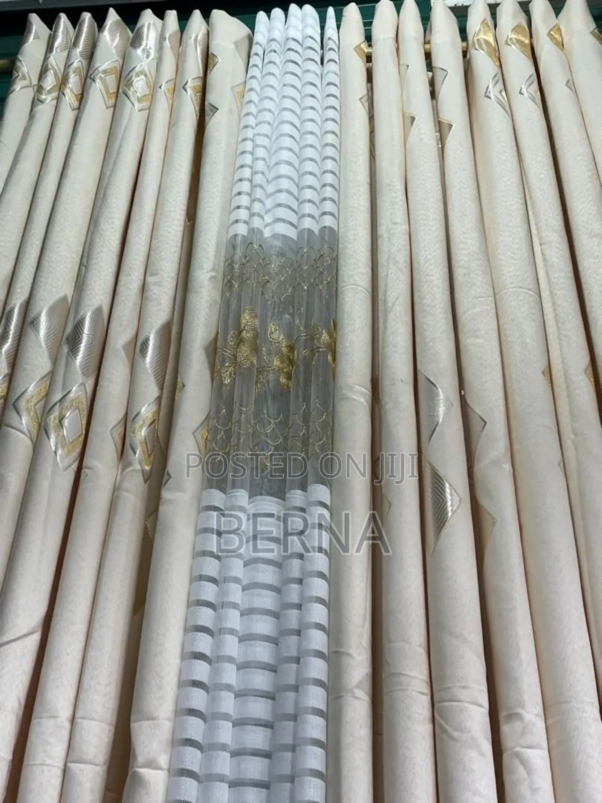 Curtains Executive Design Material -Pazia Za Kushona