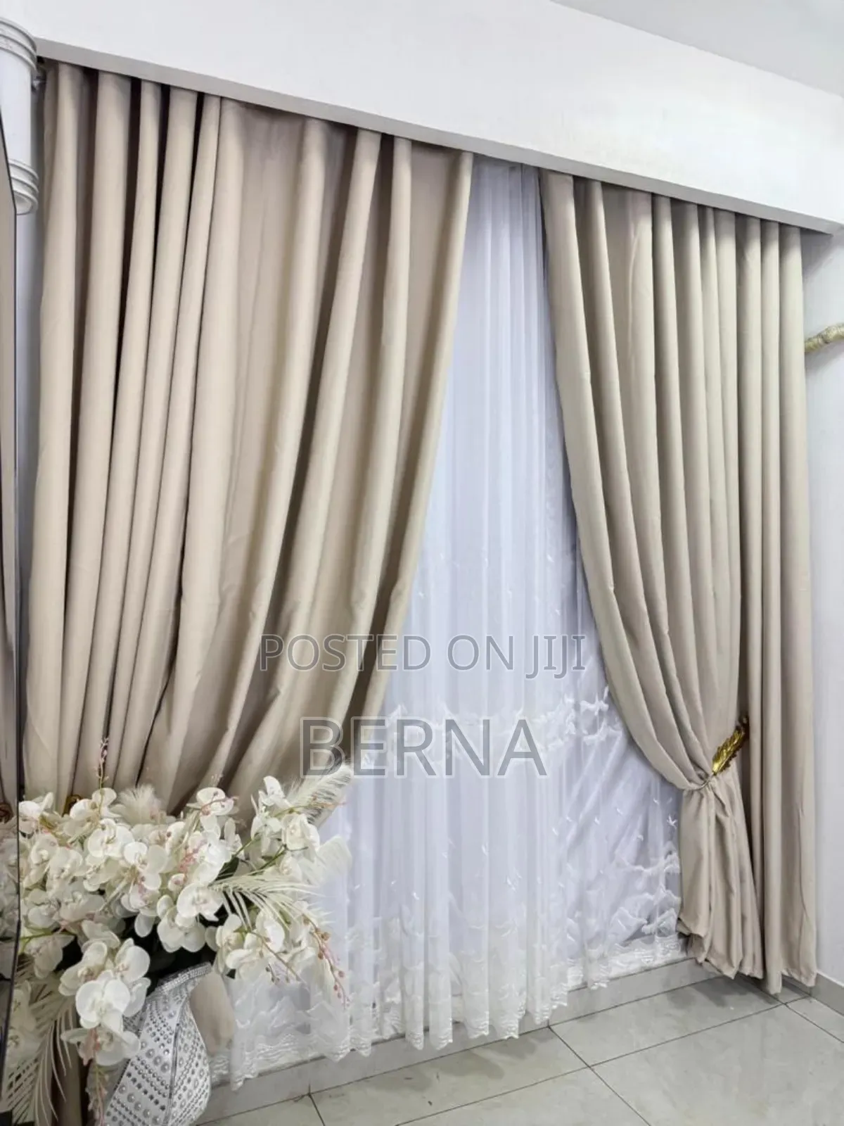 Curtains Executive Design Material -Pazia Za Kushona