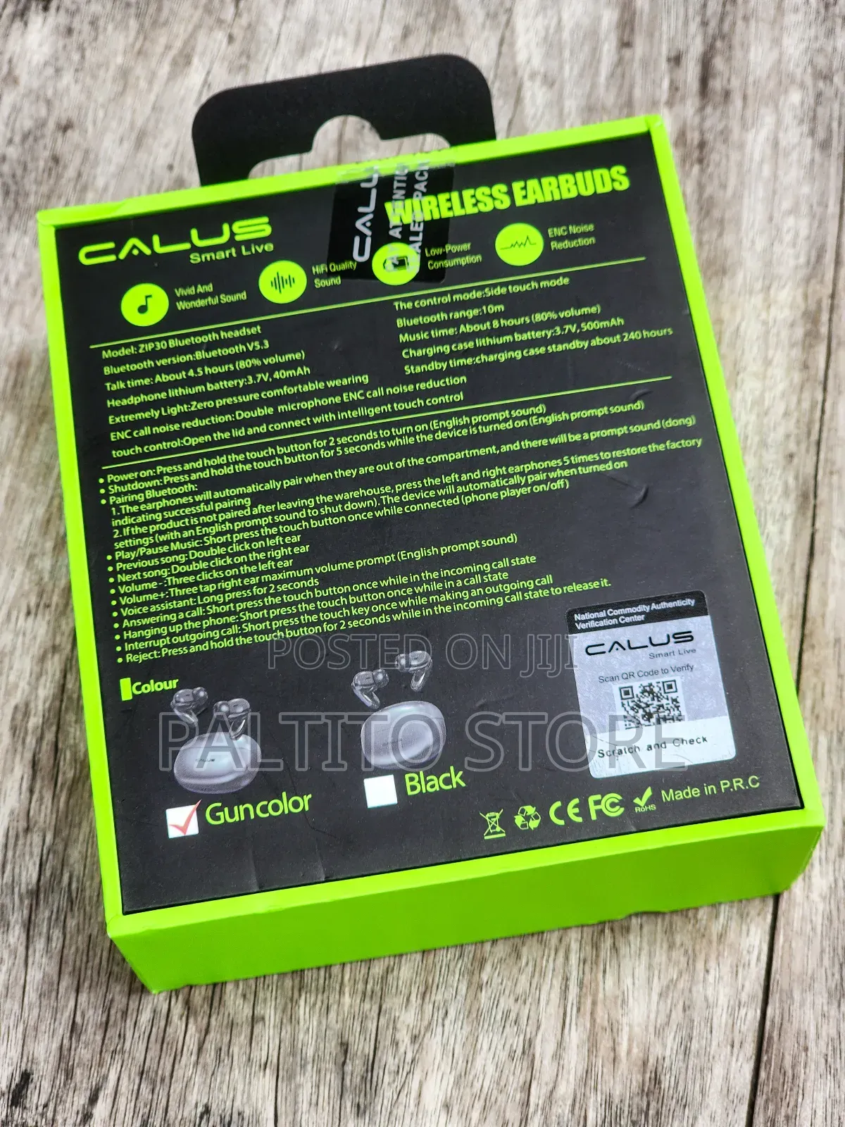 Calus Original Zip 30 Wireless Earbuds