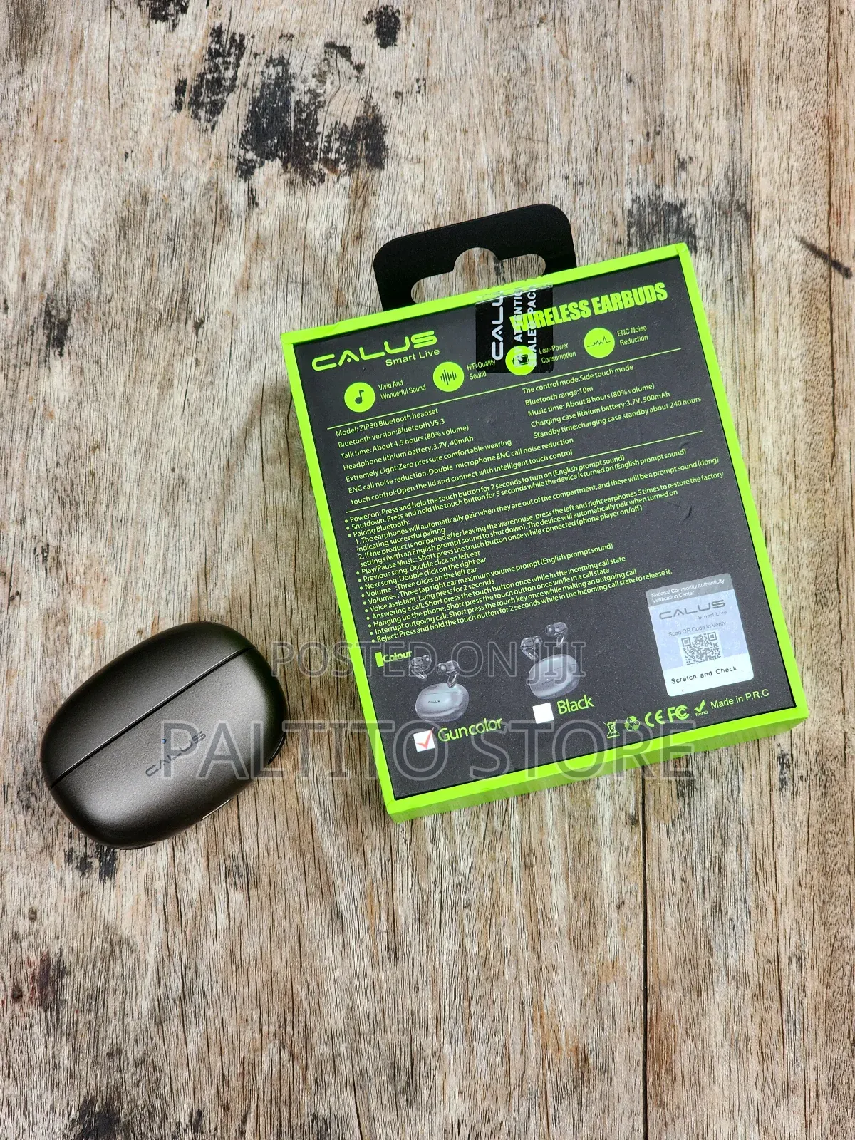 Calus Original Zip 30 Wireless Earbuds