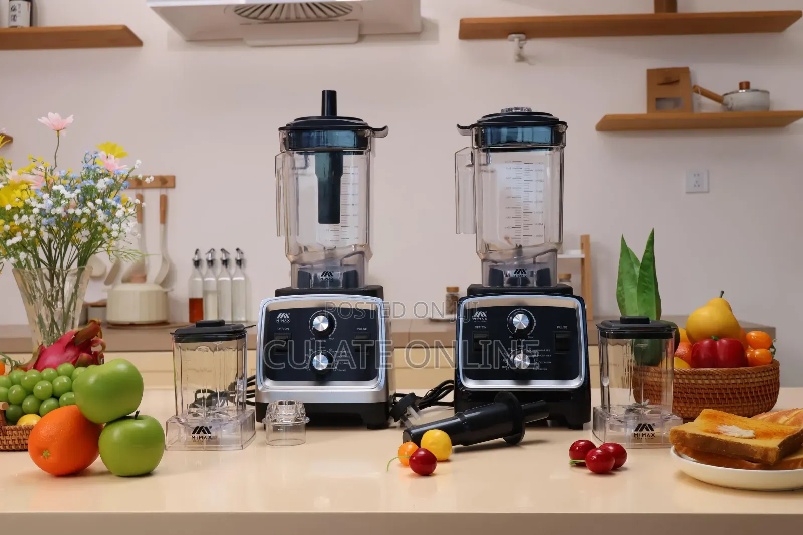 3ltrs Mimax 2 in 1 Power Crush Nutritional Blender