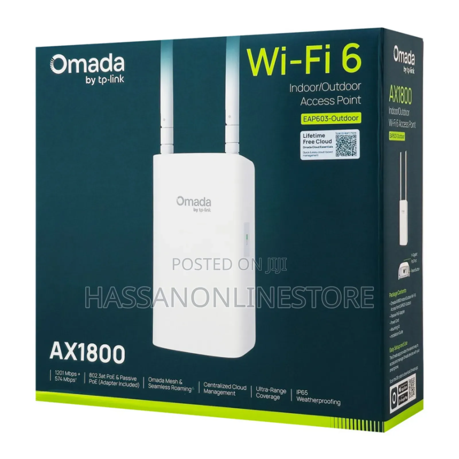 Tp-Link Omada Eap603-Outdoor Ax1800 Wi-Fi 6 Access Point