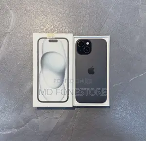 New Apple iPhone 15 256 GB Black