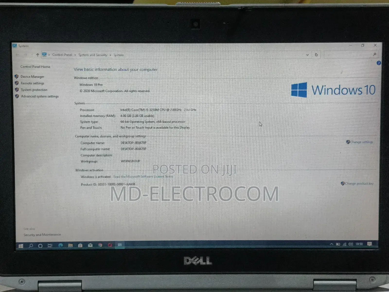 Laptop Dell Latitude E6430 4GB Intel Core i5 HDD 500GB