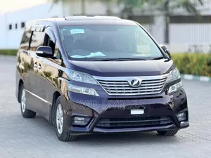 Toyota Vellfire 2010 Burgundy