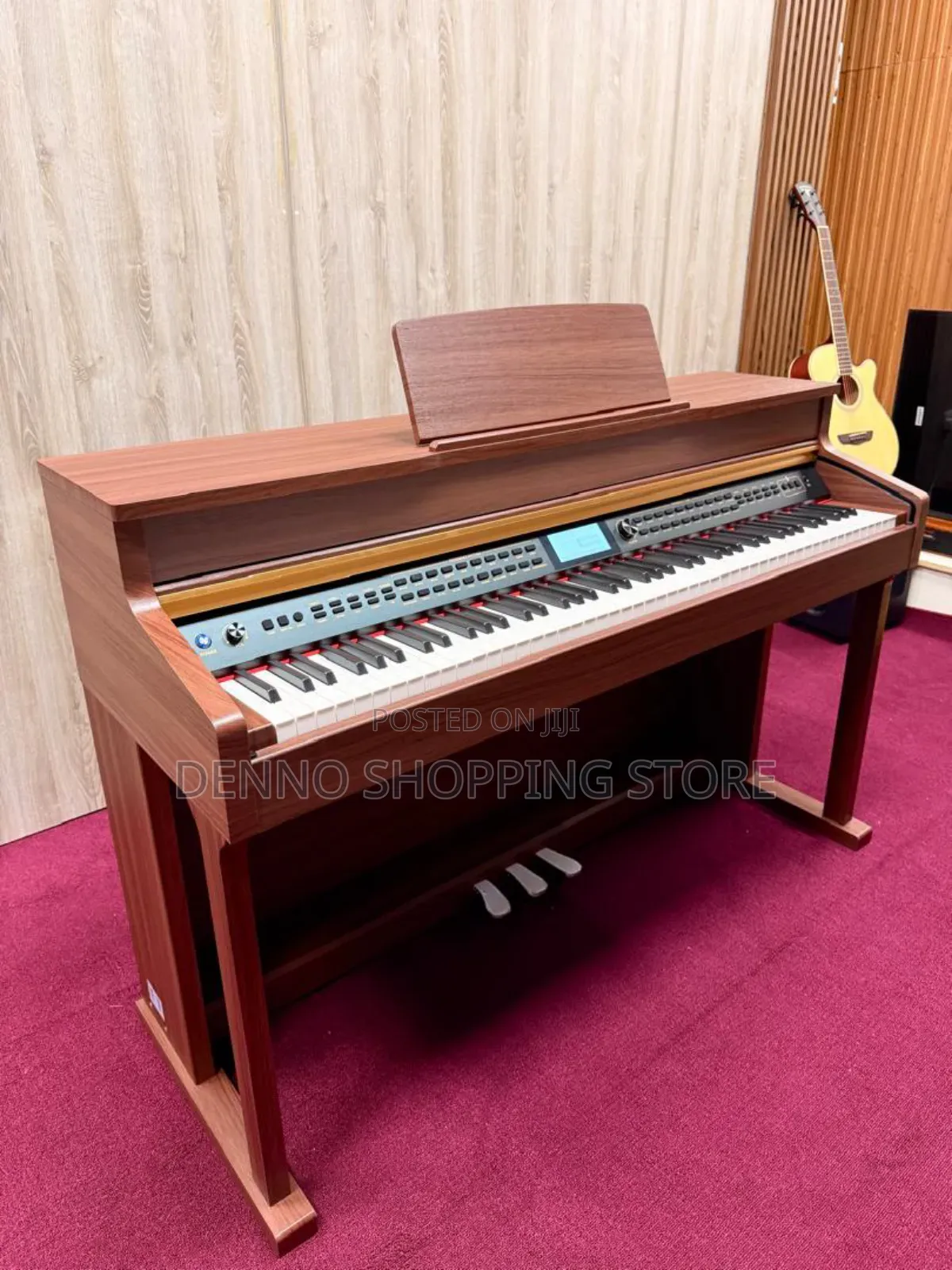 Brown Grand Digital Piano With 3 Pedal