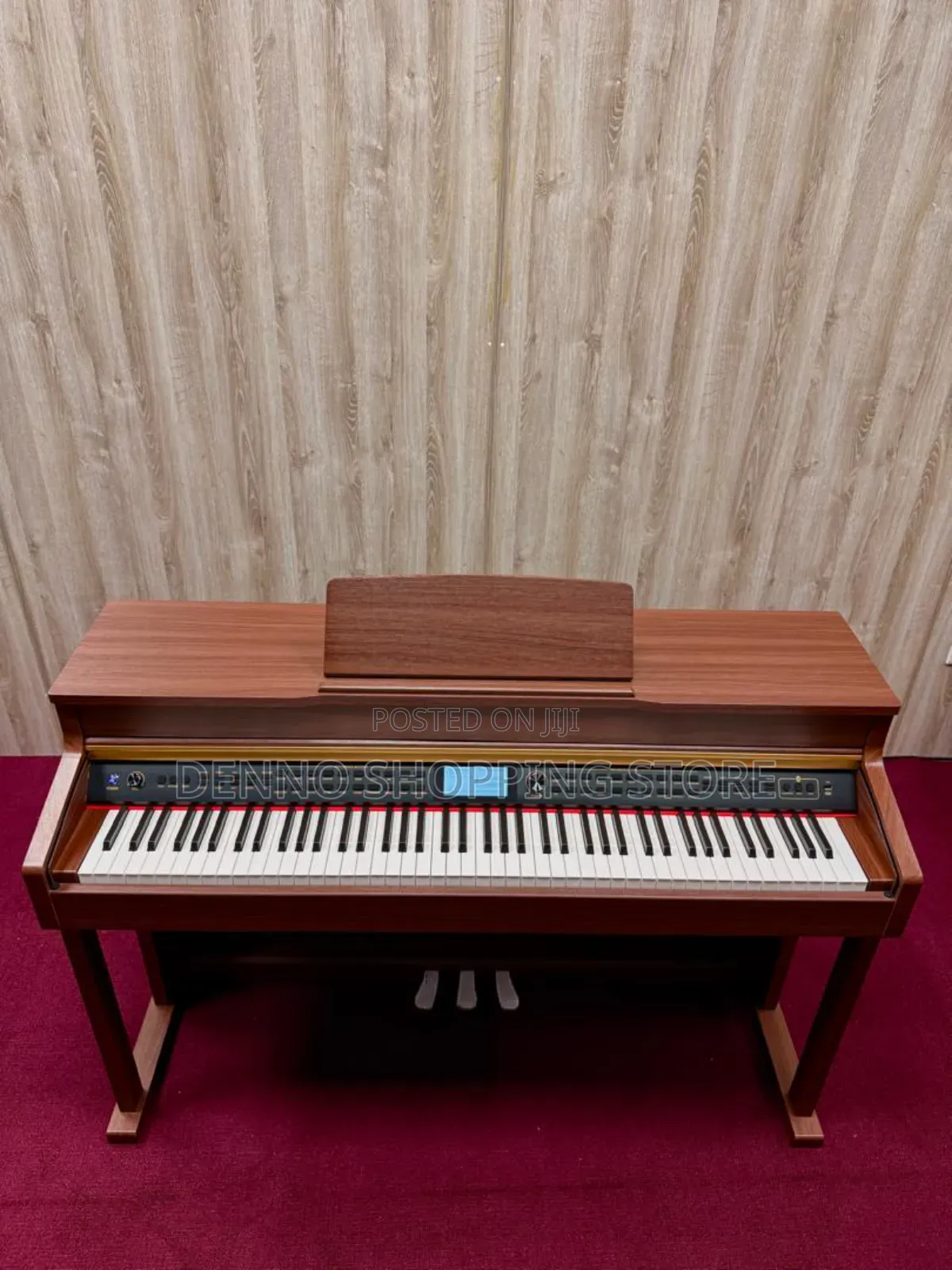 Brown Grand Digital Piano With 3 Pedal