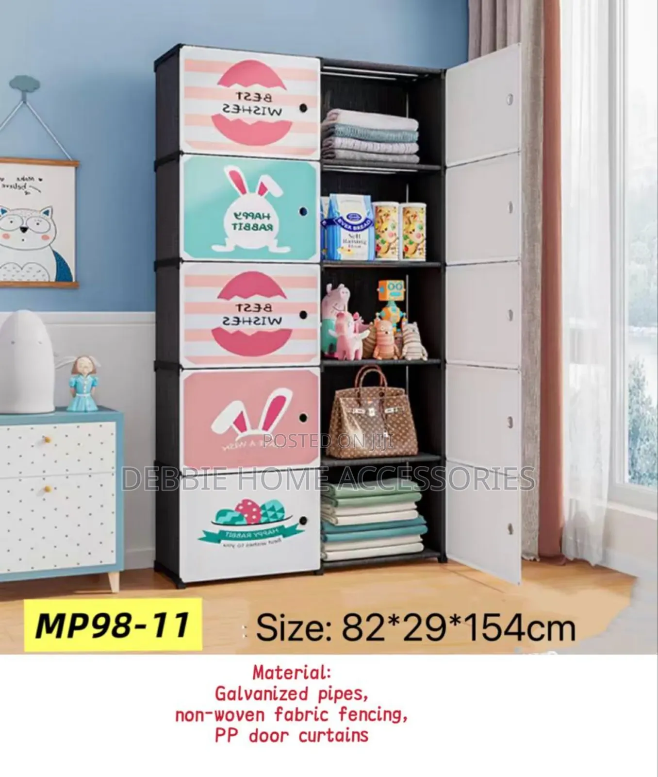 Mp98-11 5-Tier Modular Storage Cabinet.