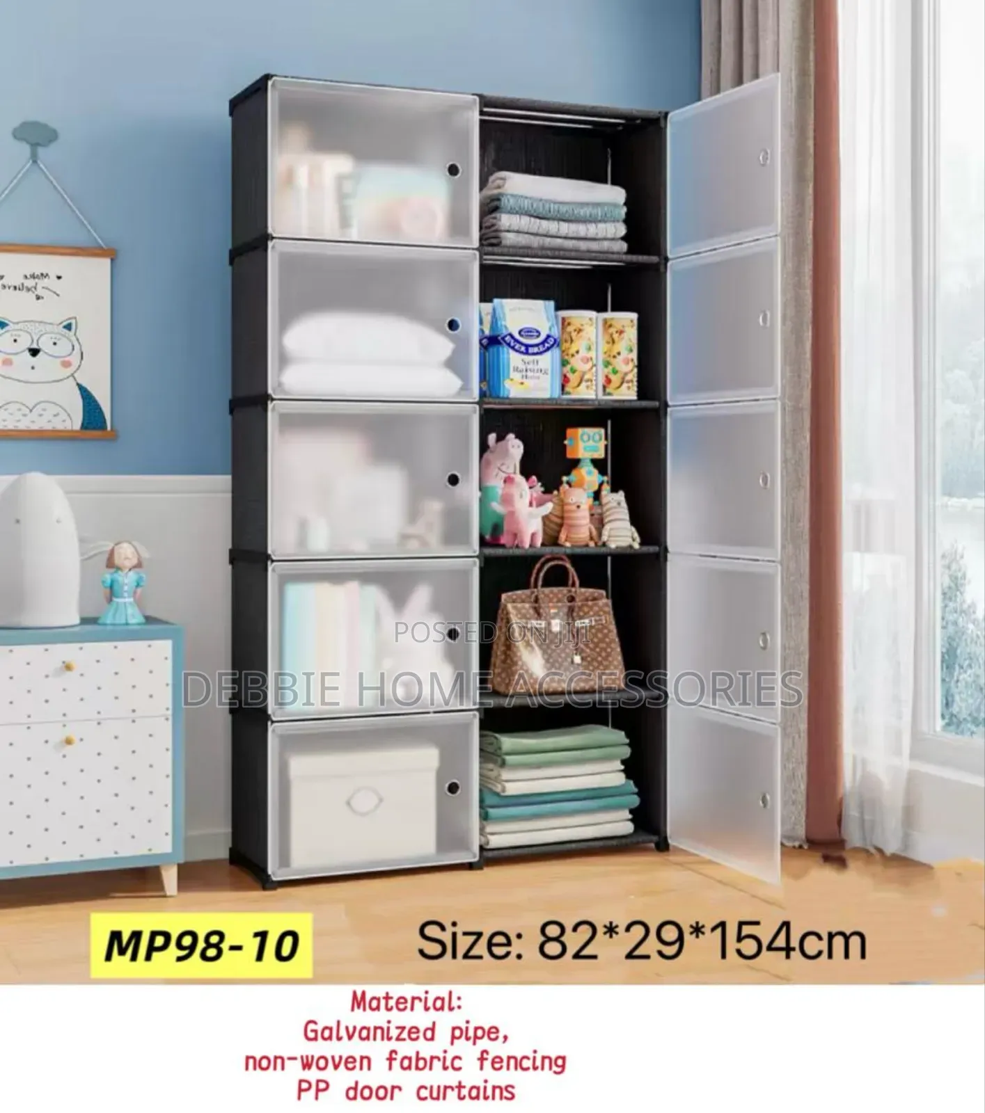 Mp98-11 5-Tier Modular Storage Cabinet.