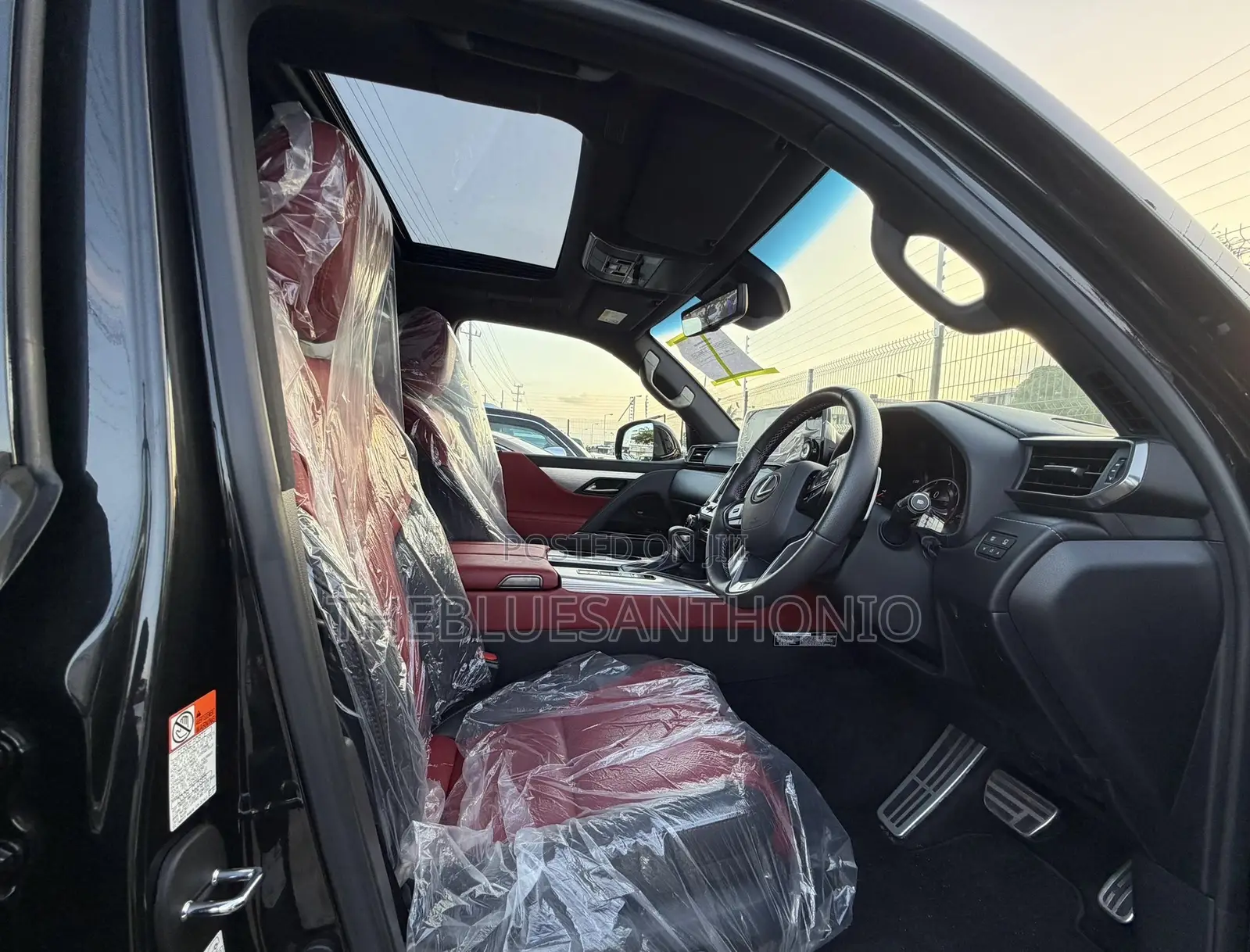 New Lexus LX 2024 Black