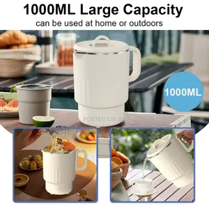 1l Portable Travel Electric Water Kettle Multifunctional