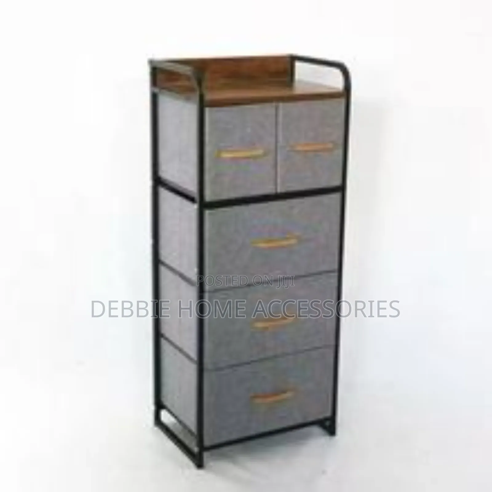 4-Drawer Fabric Dresser Storage