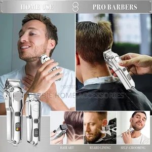 Professional Hair Clipper and Trimmer Set