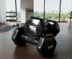 5 Kg Vinyl Black Dumbell