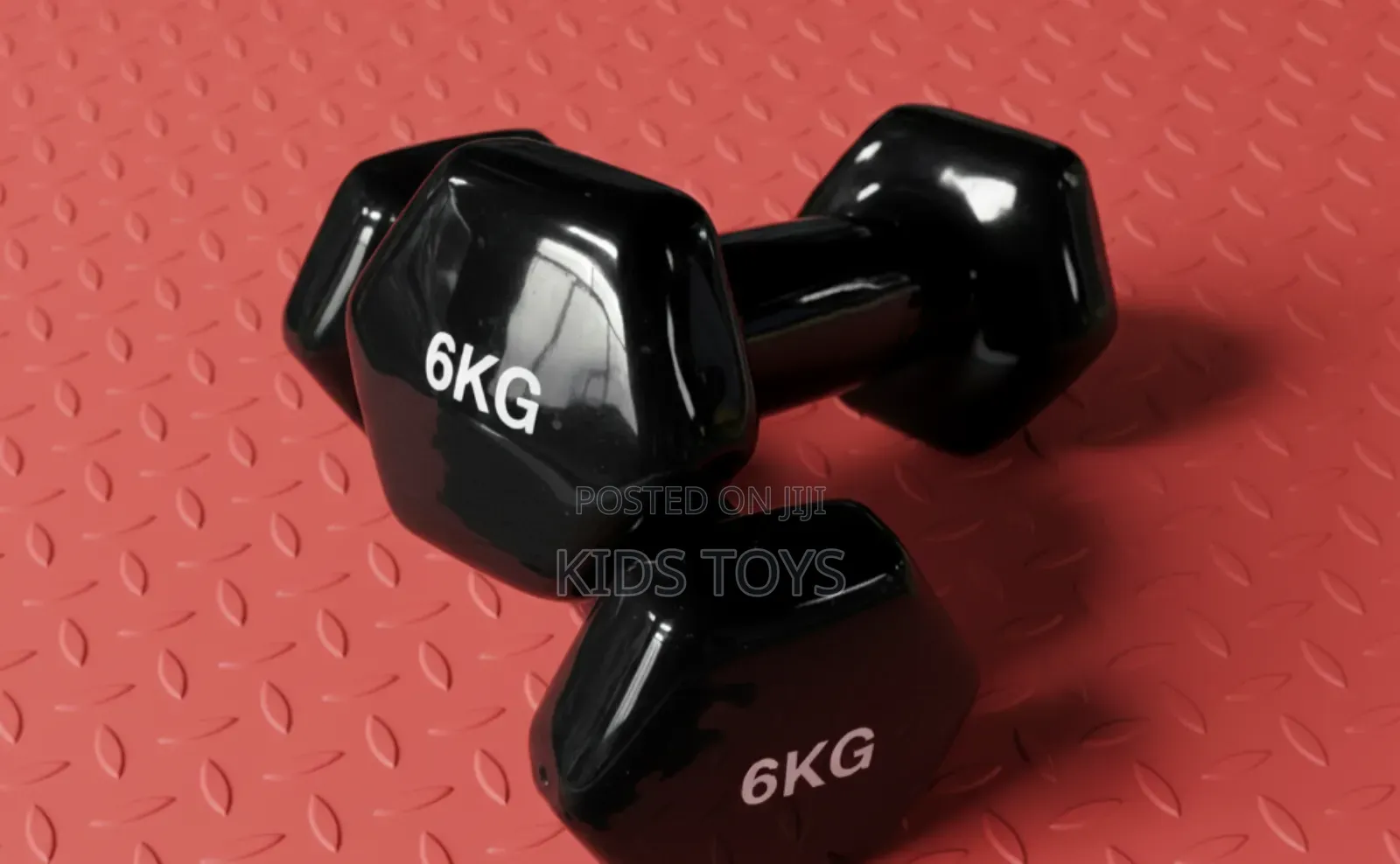 Dumbell Black Cast Metal