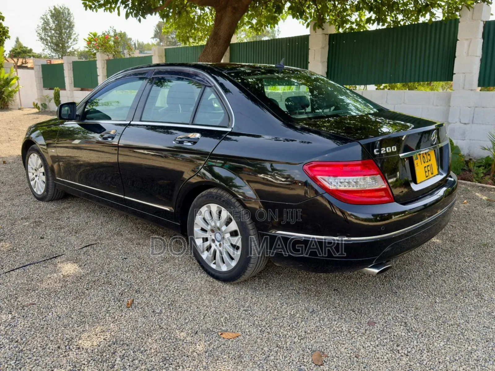Mercedes-Benz C-Class C 200 CDI (W204) 2008 Black