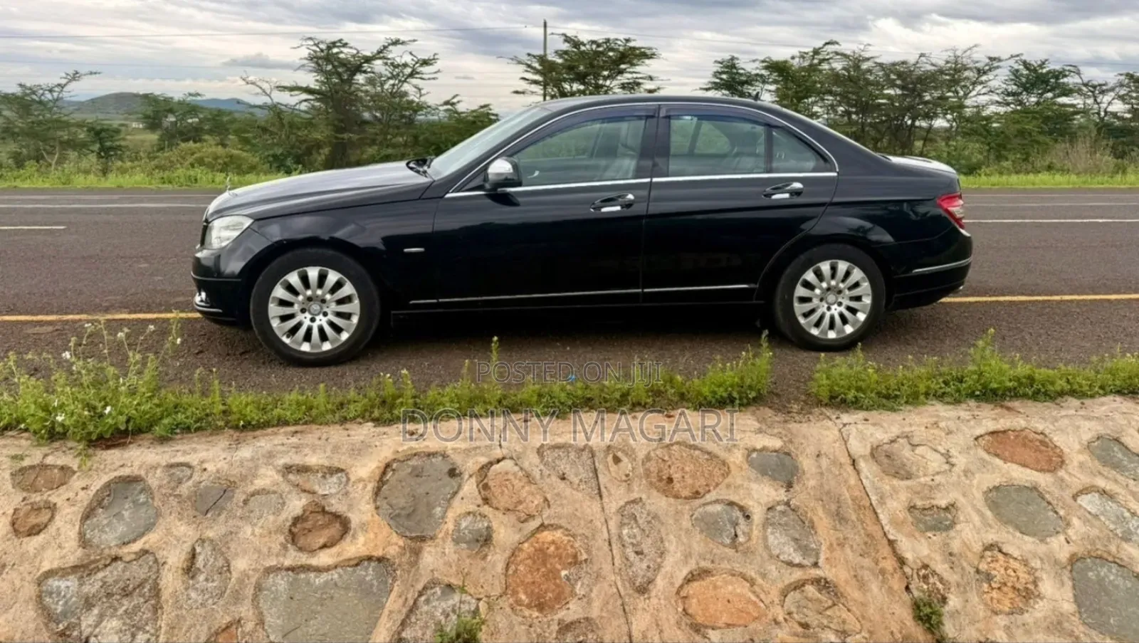 Mercedes-Benz C-Class C 200 CDI (W204) 2008 Black