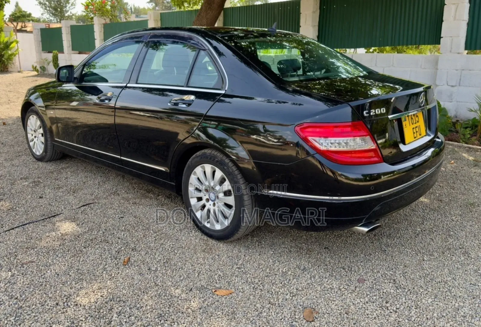Mercedes-Benz C-Class C 200 CDI (W204) 2008 Black