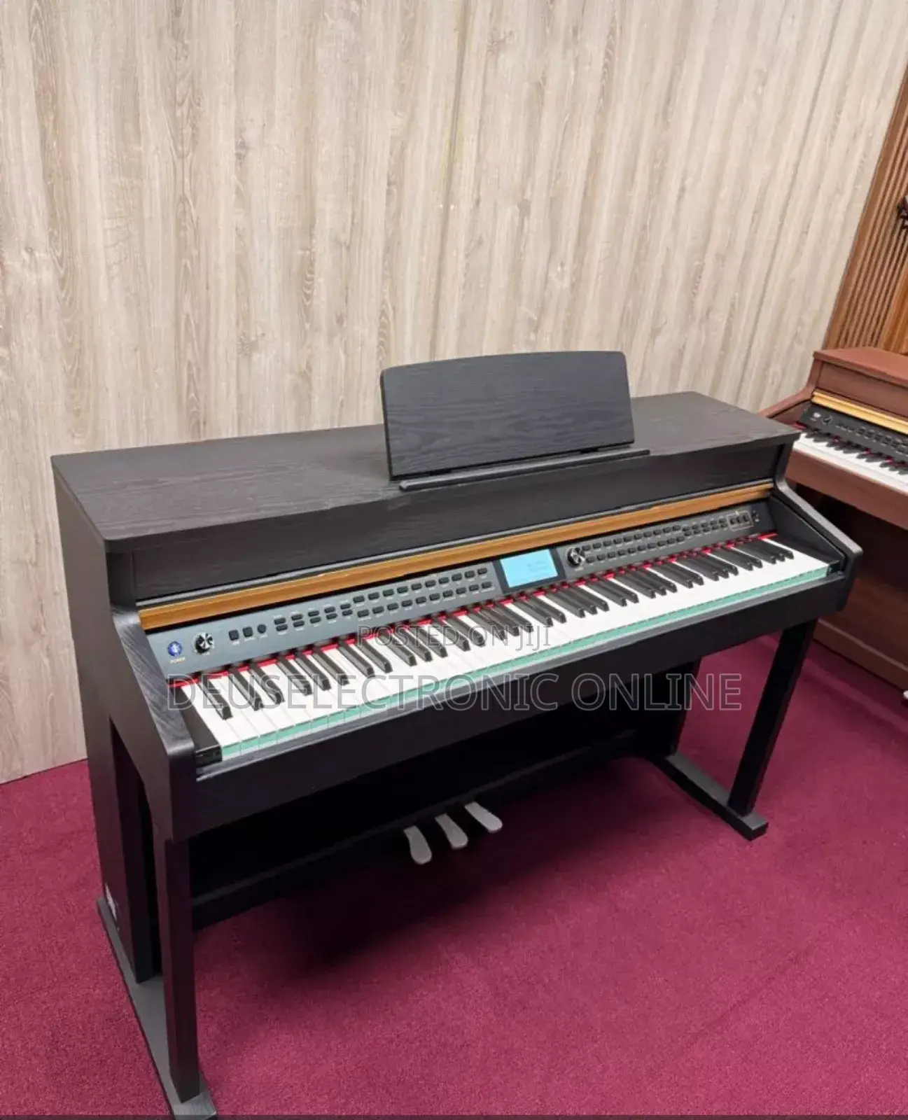 Grand Digital Piano 3 Pedal. 
Model K 58810-B With Four Speakers 
.