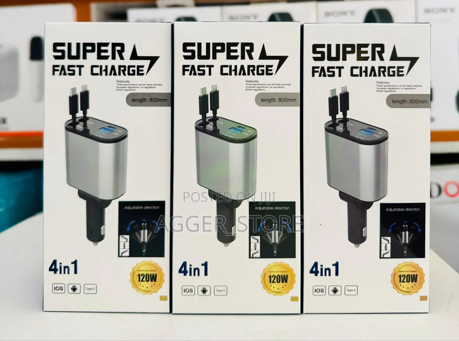 Super Fast Charger 4 in 1