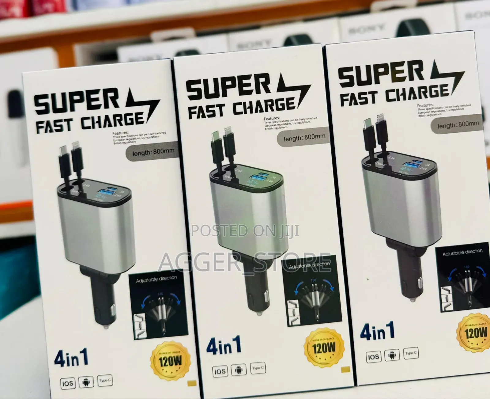 Super Fast Charger 4 in 1