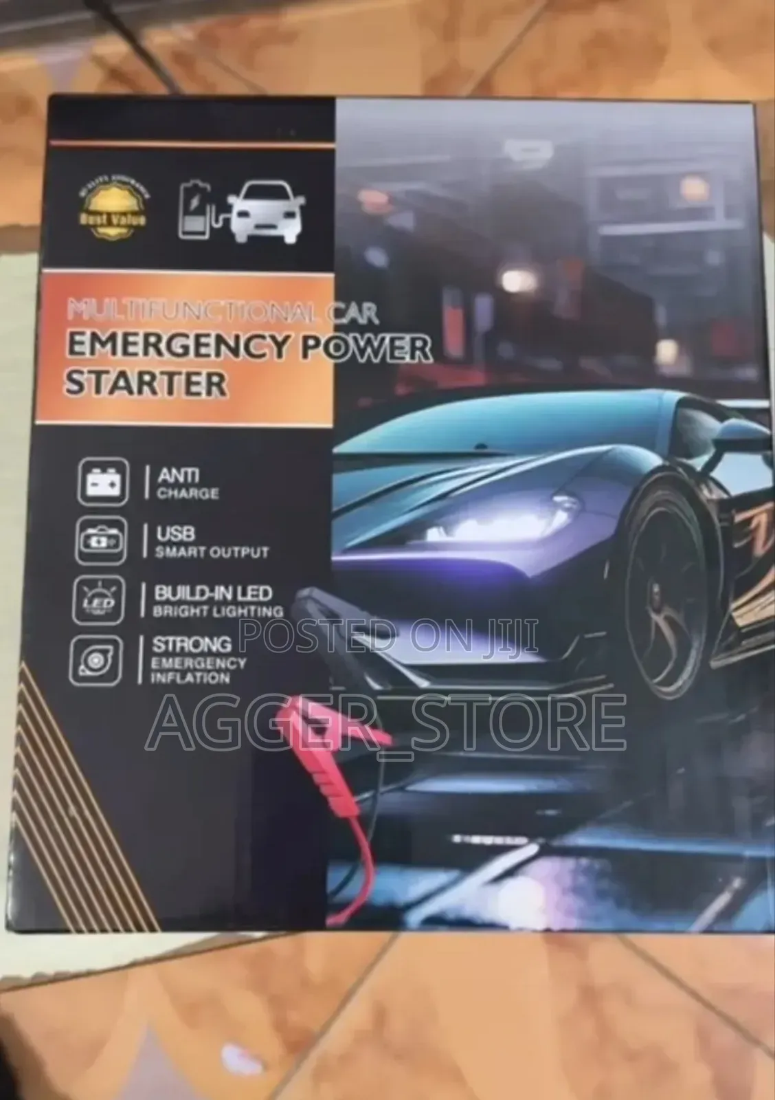 Multifunctional Car Emergency Power Starter