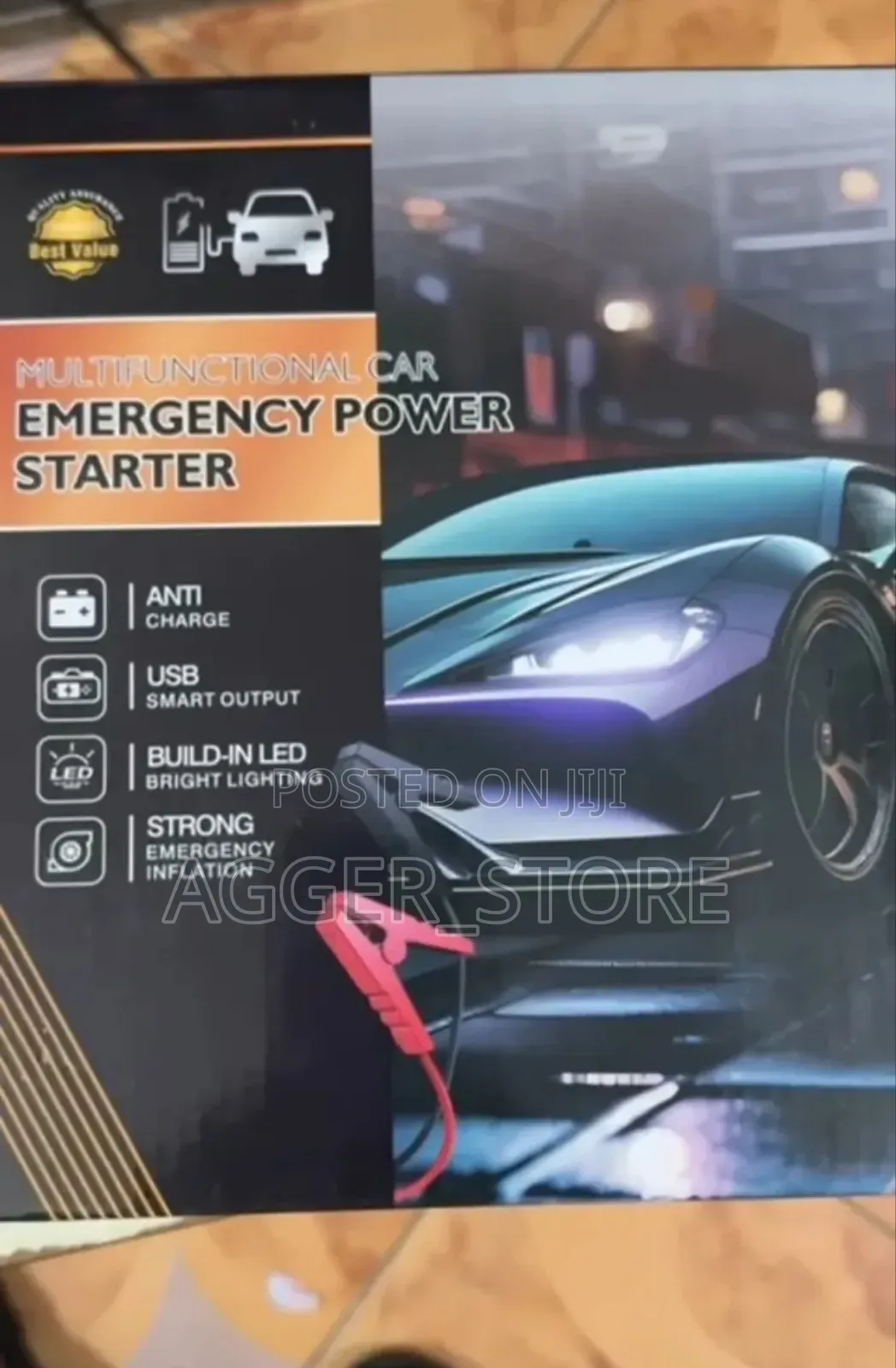 Multifunctional Car Emergency Power Starter