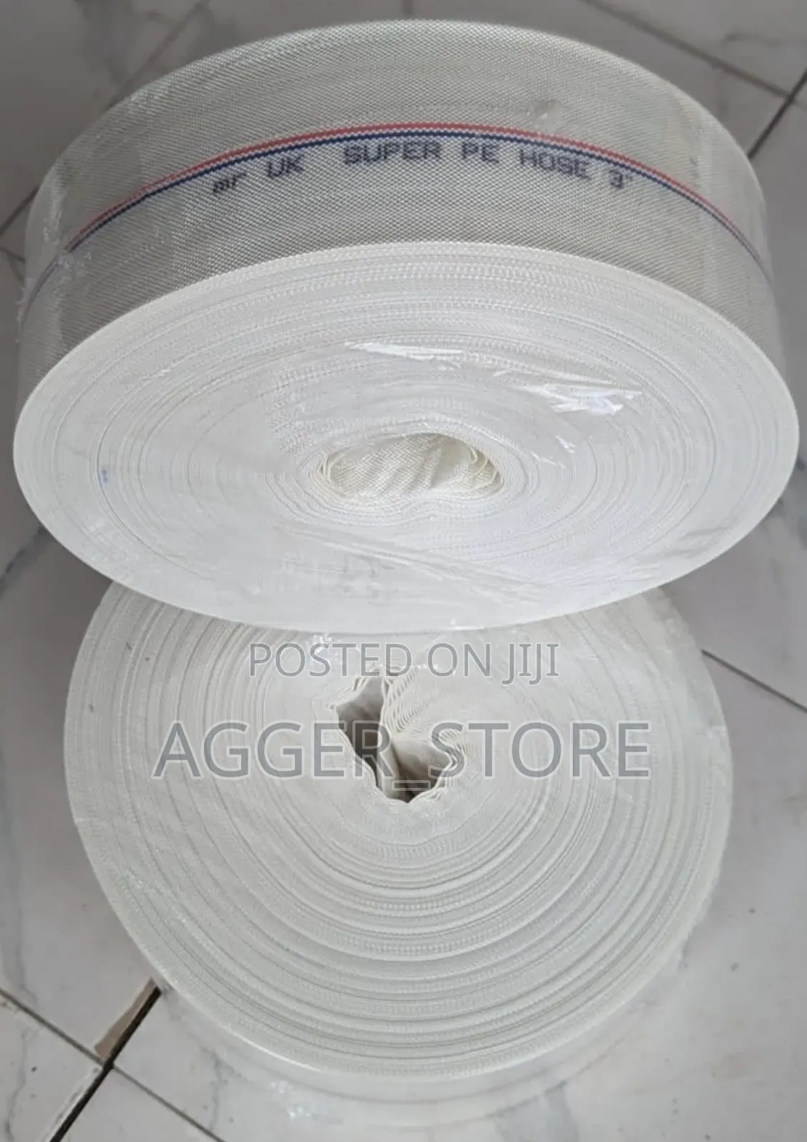 Super Pe Horse Pipe (Nyeupe)* (2", 3") (Za Umwagiliaji) 100m