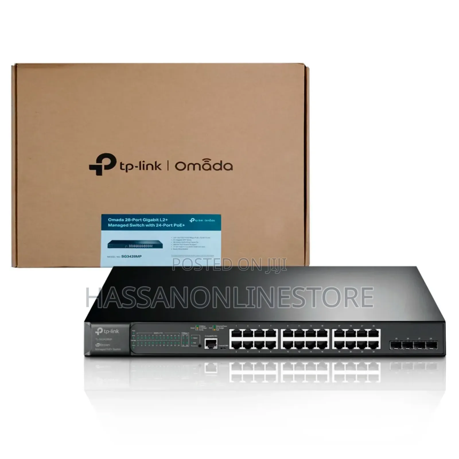 Tp-Link Sg3428mp Omada 28-Port Gigabit L2+ Switch With 24-Port Poe+