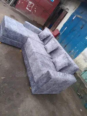 Sofa Ya L Kijivu
