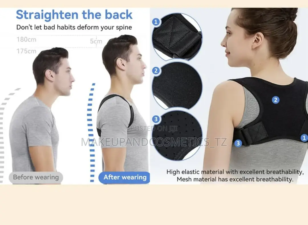 Adjustable Posture Corrector Back, Neck, Shoulder And Back Pain Remm