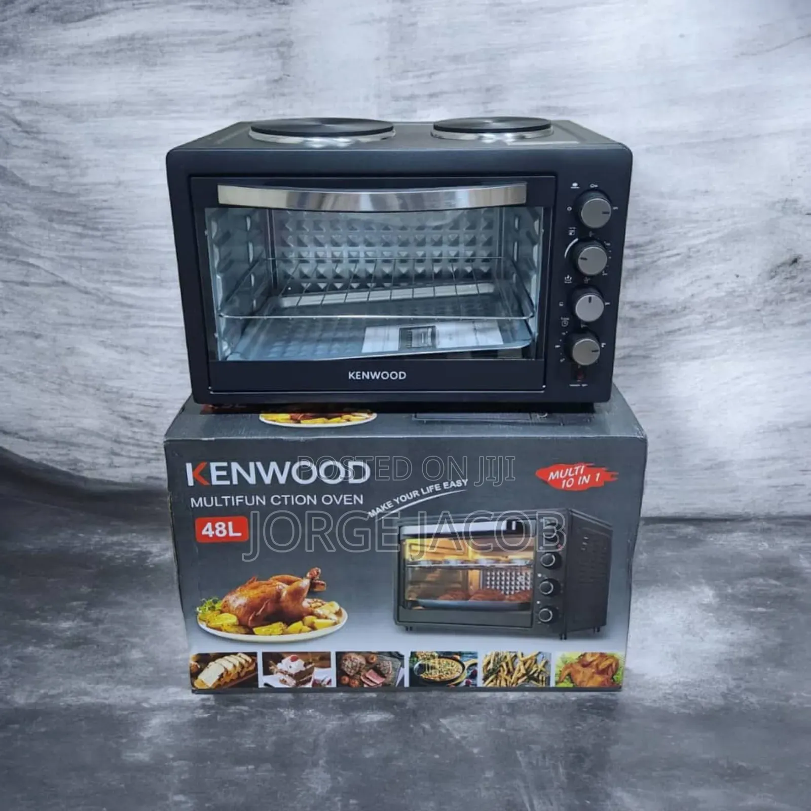 Kenwood 48l Multifunction Oven With Hotplates.