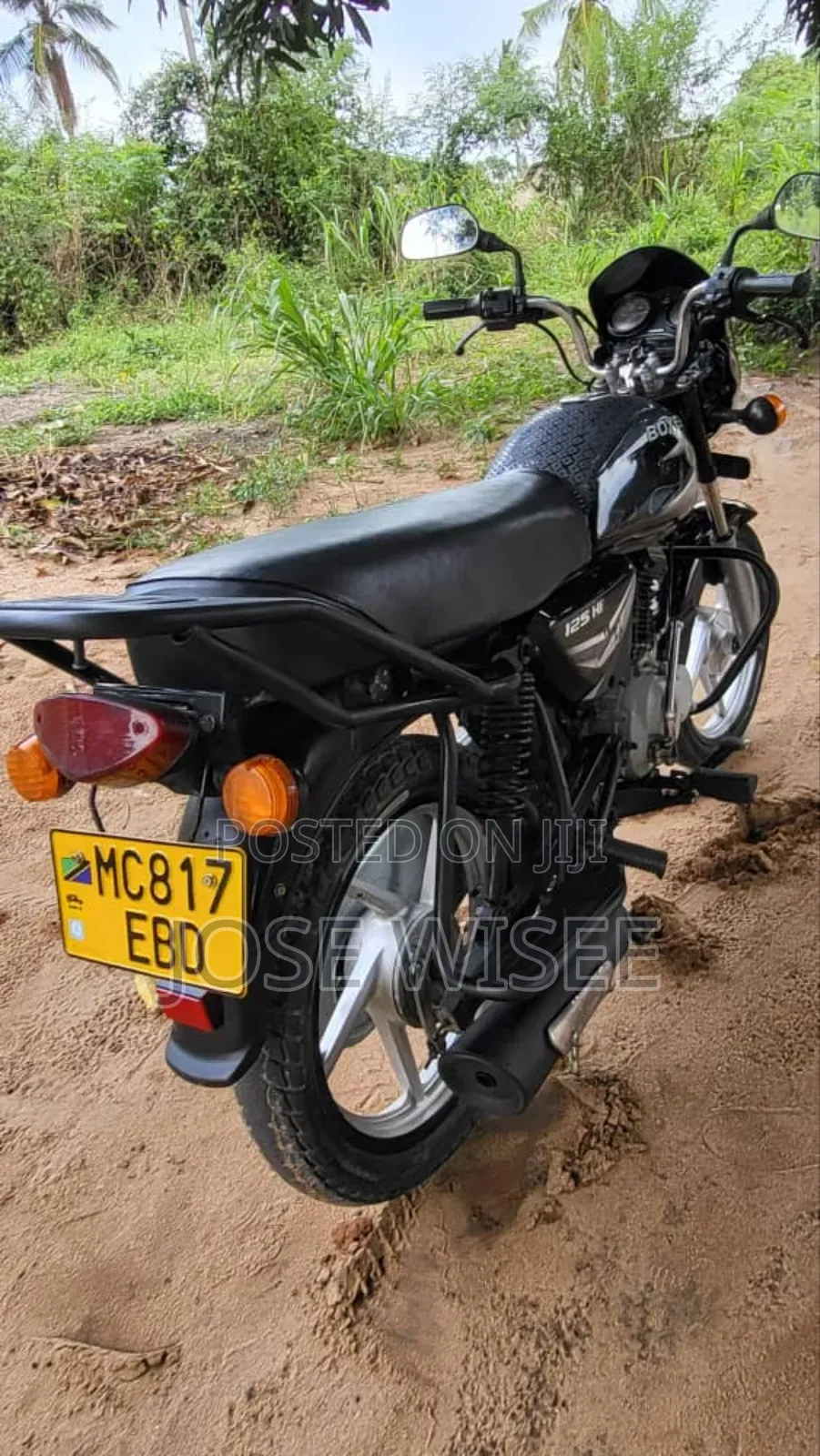 Bajaj Boxer 125 2025 Black