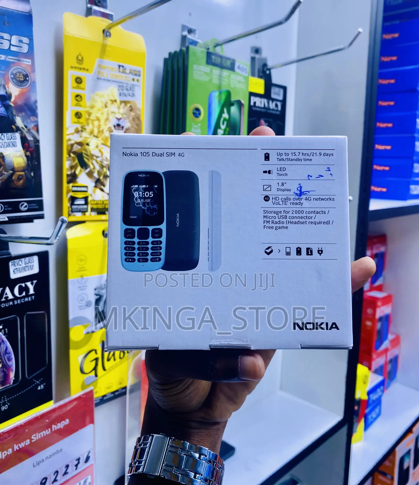 New Nokia 105 Black