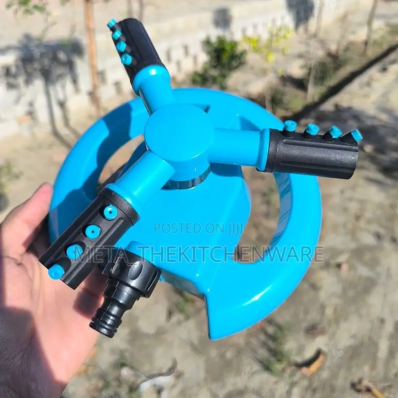 Automatic Plastic Garden Sprinkler (360° Full Rotation)