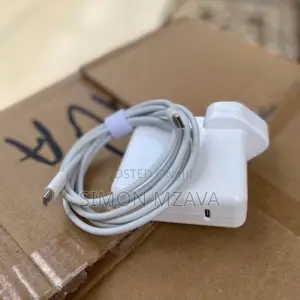 Original Type-C Charger for Macbook and Other Devices. Power Rating: