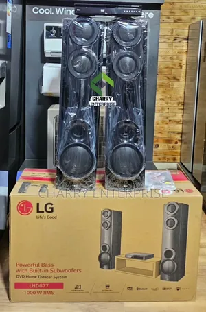 Lg Music Home Theater/ Twin Horn Speakers 1000w LHD 677